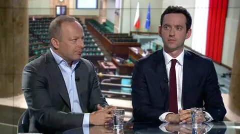 Paweł Olszewski i Marcin Ociepa w "Faktach po Faktach"