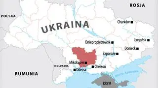 Obwód mikołajowski leży w połowie drogi między Krymem a Naddniestrzem