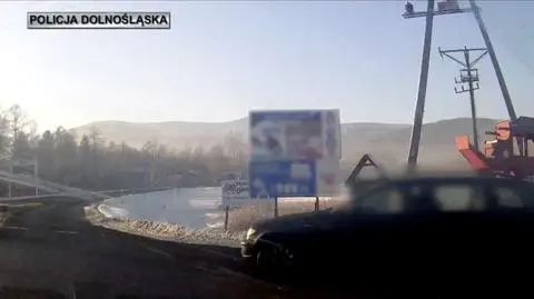 Na rondzie nie ustąpił pierwszeństwa, nie miał prawa jazdy