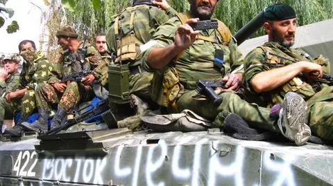 Dzięki temu nagraniu władze Ukrainy ustaliły, że w Donbasie walczyli żołnierze rosyjskiego wywiadu wojskowego, GRU. Nagranie archiwalne