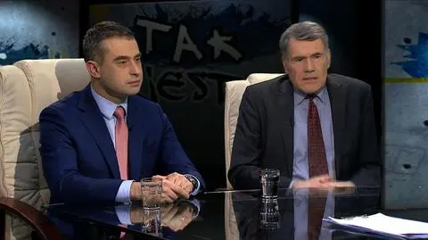Krzysztof Gawkowski i Piotr Strzembosz w Tak Jest