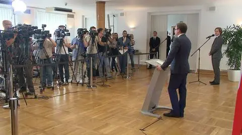 Zbigniew Ziobro niezbyt chętnie odpowiadał na niewałaściwe pytania