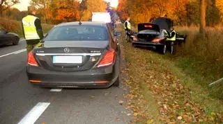 Dwa luksusowe mercedesy ukradli młodzi Litwini
