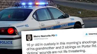 Ofiary nastolatka z Nashville na szczęście przeżyją