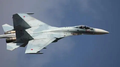 Su-27 straszył Łotyszy. NATO wysłało nad Bałtyk F-16