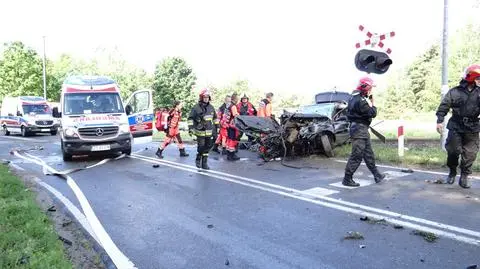 Akcja ratunkowa w pobliżu Łobza (wideo bez dźwięku)