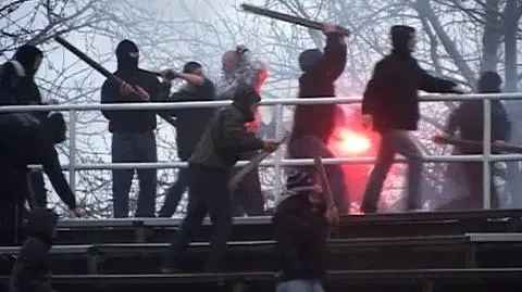Kibice starli się z policją