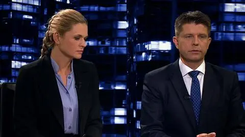 Barbara Nowacka i Ryszard Petru w "Kropce nad i"