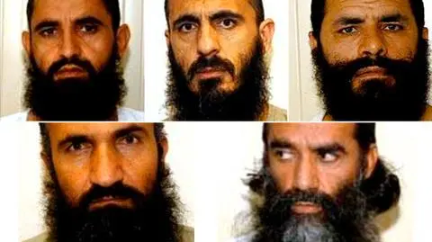 Pięciu talibów z Guantanamo za amerykańskiego sierżanta. Kim są?