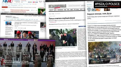 Media w Rosji skomentowały w poniedziałek warszawskie obchody rocznicy wybuchu II wojny światowej 