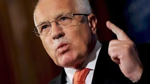 Prezydent Czech liczy na fiasko Traktatu