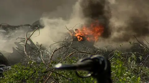 Strażacy z OSP podejrzani o podpalenie składowiska opon