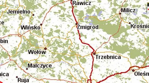 Wypadek na krajowej "3". 
Droga jest zablokowana