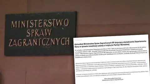 Poland's foreign ministry reacts to the U.S. State Department's concern