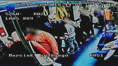 Poznań: Prokuratura i policja zajmują się atakiem w tramwaju