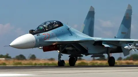 Rosyjskie myśliwce Su-30 są aktywne nad Syrią