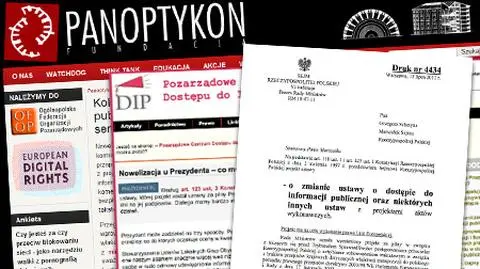 Tusk broni nowej ustawy o dostępie do informacji publicznej