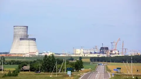 Białoruś. Incydent na budowie elektrowni