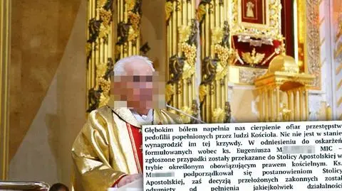 Eugeniusz M. odsunięty od działalności duszpasterskiej w związku z pedofilią