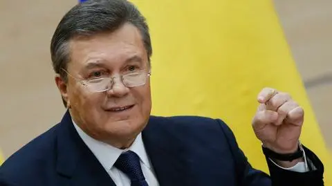 Były prezydent Ukrainy Wiktor Janukowycz
