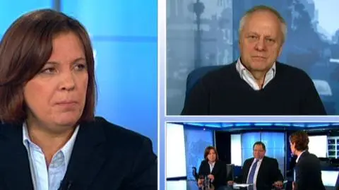 Elżbieta Jakubiak PiS, Stefan Niesiołowski PO, Ryszard Kalisz SLD.