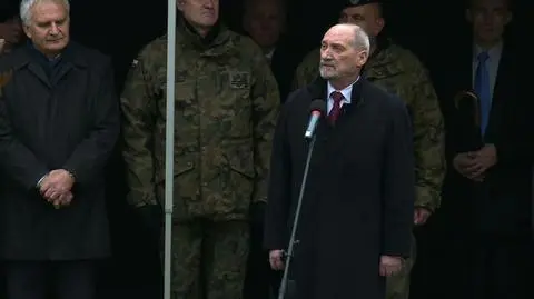 Szef MON Antoni Macierewicz w Świebodzinie