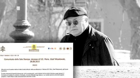 Watykan potwierdził, że były nuncjusz nie żyje