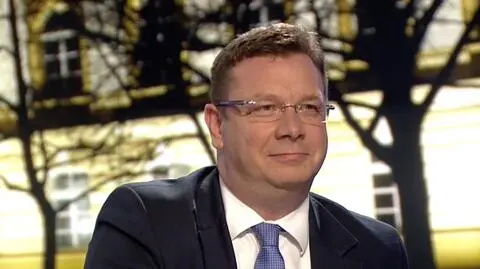 Michał Wójcik w "Faktach po Faktach" w TVN24