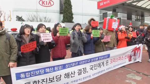 Korea Południowa: partia rozwiązana za zarzuty o związki z Koreą Północną