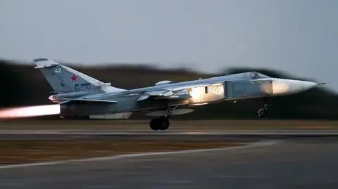 Do fregaty miał się zbliżyć bombowiec Su-24