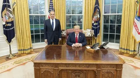 Donald Trump przyjął Siergieja Ławrowa w Białym Domu