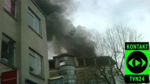 Pożar nad stacją metra (film: Tom)