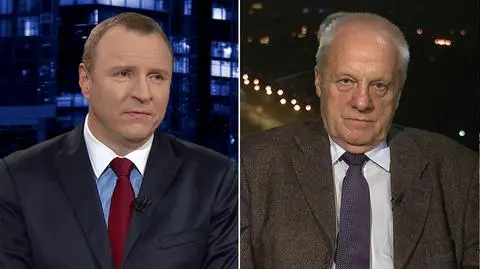 Jacek Kurski i Stefan Niesiołowski w "Kropce nad i"