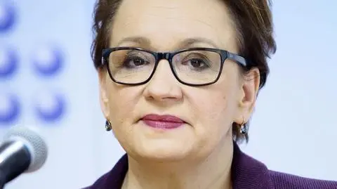 Minister Zalewska mówiła o reformie oświaty