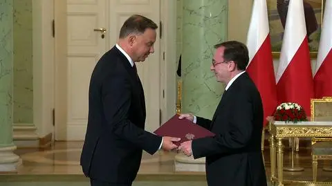 Mariusz Kamiński was officially appointed the new minister of interior affairs (video from August 9)