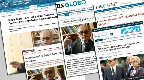Jaruzelska w zagranicznych mediach o rozwodzie. "Owinęła go sobie wokół palca"