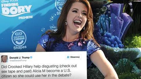 Donald Trump po przegranej debacie atakuje byłą Miss Universum