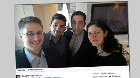 "Słitfocia" Snowdena. Z dziennikarzami-wspólnikami