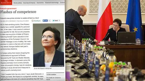 "The Economist": "Paląca na potęgę pani doktor", trochę jak "Żelazna Dama". Tylko bez wizji?