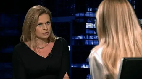 Barbara Nowacka była gościem "Kropki nad i"