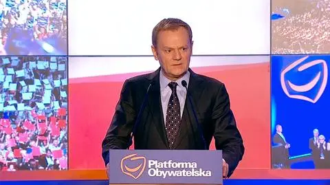 Tusk będzie kandydował na szefa. "PO musi pozostać partią zdrowego rozsądku"