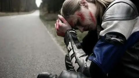 Kadr z filmu, w którym zagrała Marzena (wideo archiwalne)