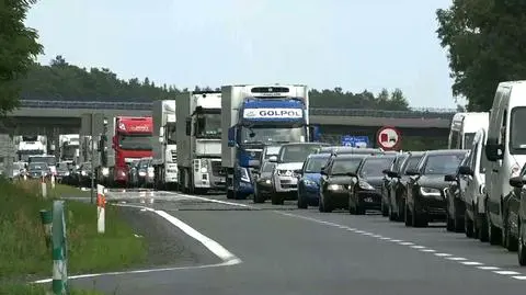 Potężny korek na A2