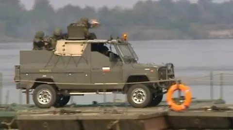 Żołnierz zginął w wypadku wojskowej kolumny