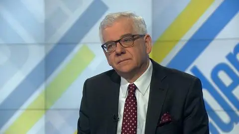 Jacek Czaputowicz był gościem "Jeden na jeden"