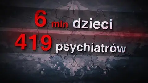 Dramatyczna sytuacja na oddziałach psychiatrii dziecięcej