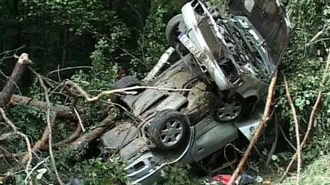 Rozbił samochód i zniknął