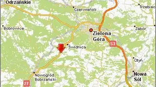 Do wypadku doszło w Piaskach