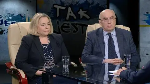 Wanda Nowicka i Marian Piłka w Tak Jest