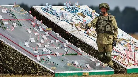 Władimir Putin na manewrach Zapad-2017